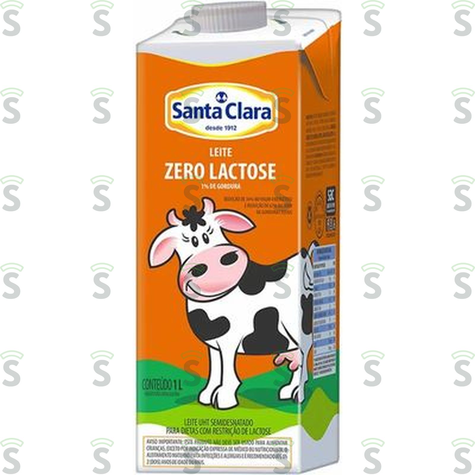 Leite Uht Santa Clara Zero Lactose Caixa 1LT