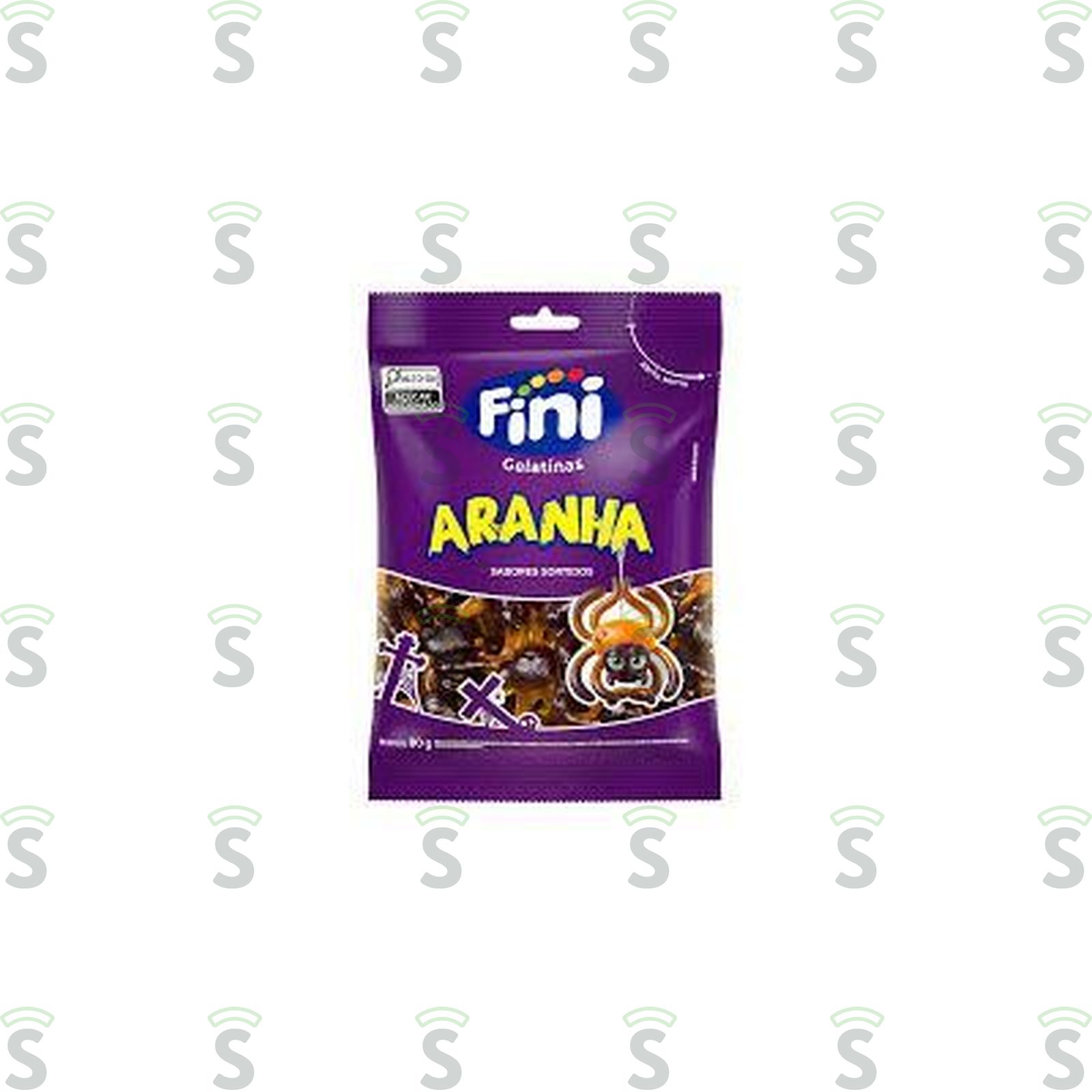BALA FINI GELATINA ARANHA 80GG