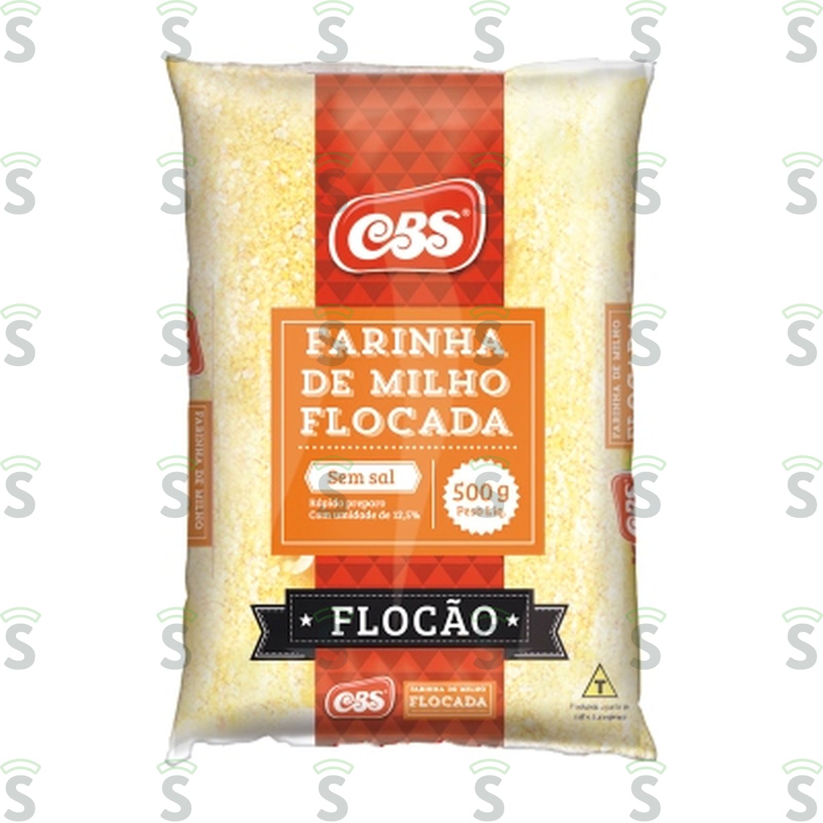 Farinha Milho Cbs Flocao 500G