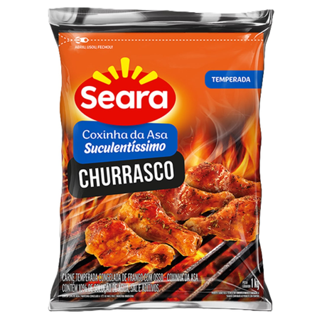 Coxinha da Asa de Frango Seara Temperado 1kg