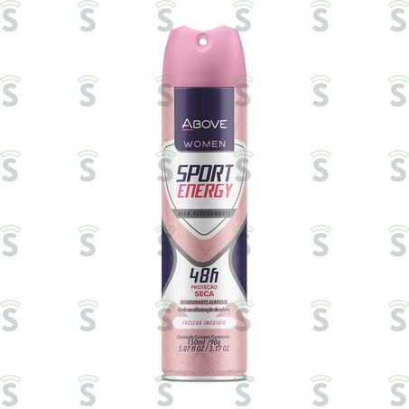 Desodorante Above Women Sport Energy 90g