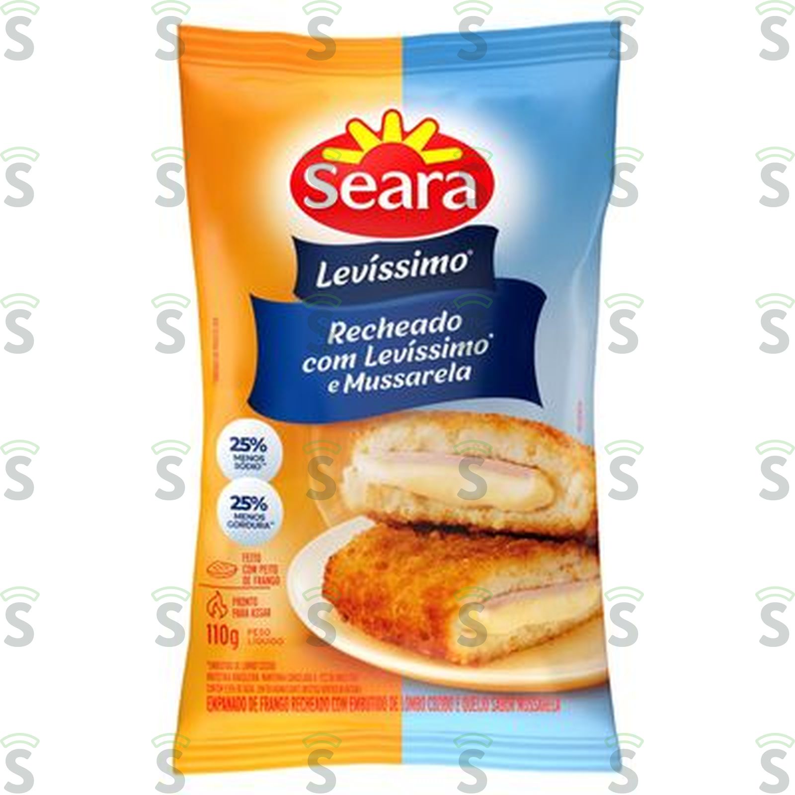 EMPANADO SEARA 110G LEVISSIMO/QUEIJO