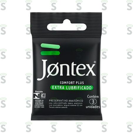  Preservativo Jontex Comfort Plus 3un