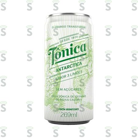  Tônica Antarctica Sem Açúcar 3 Limões 269ml