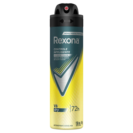 Desodorante Aerossol Rexona 150ml - V8 - Masculino