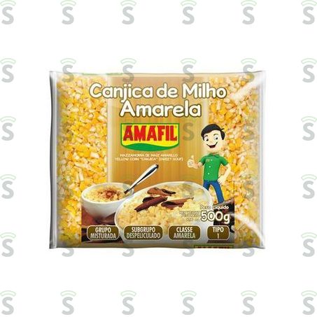  Amafil-canjica Milho 500g Amarela