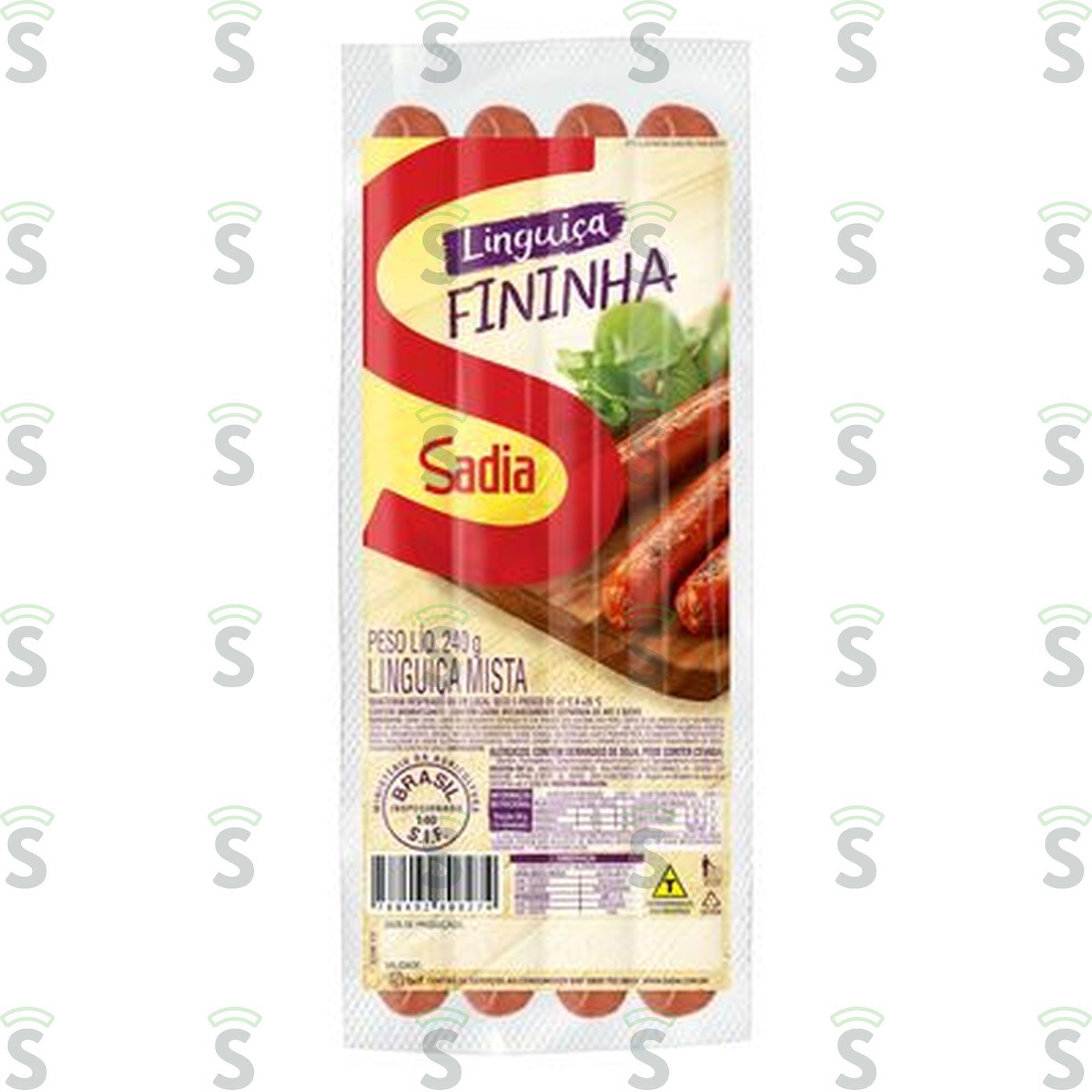 Linguiça Mista Sadia Fininha 240G