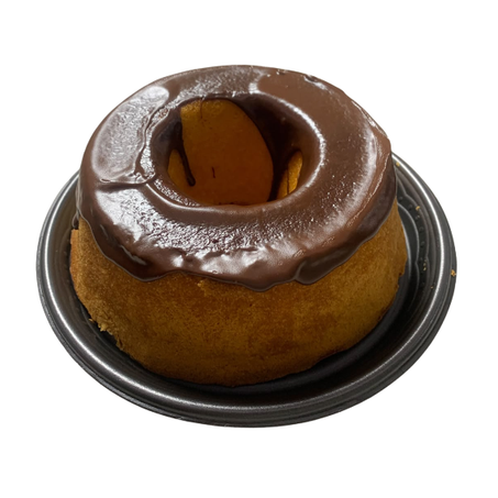 Bolo de cenoura com cobertura de chocolate - 420g
