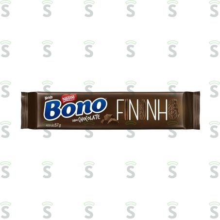  Biscoito Bono Chocolate Fininho 57g