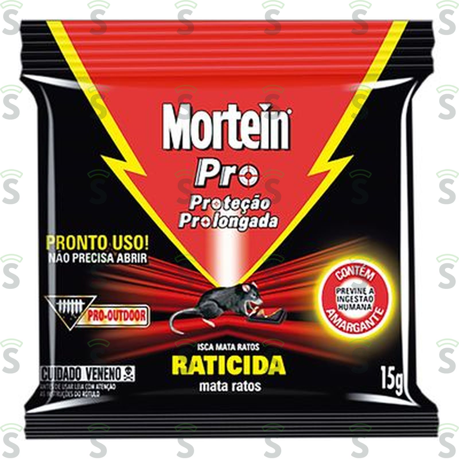 Raticida Mortein Mata Ratos 15G