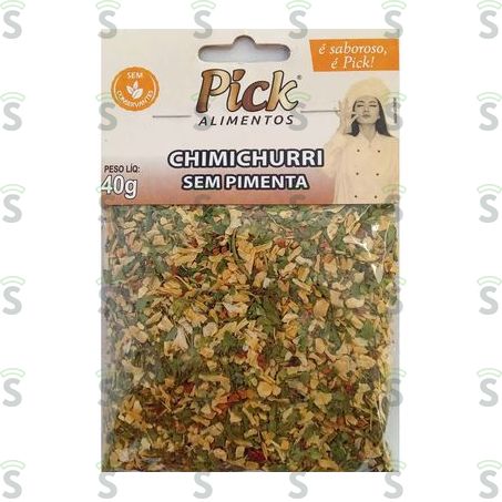  Chimichurri Pick 40g Sem Pimenta