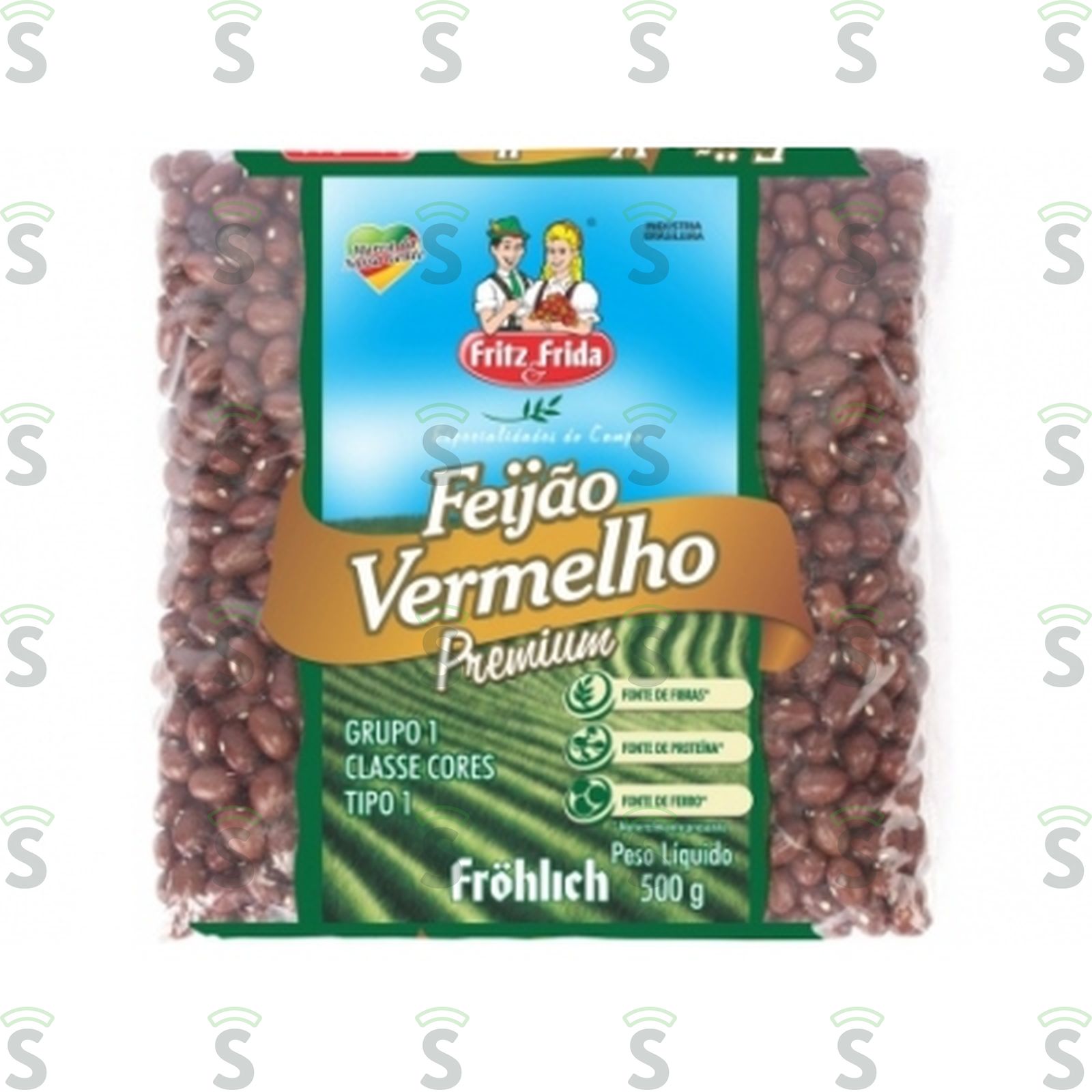 Fritz frida-feijao vermelho 500g premium