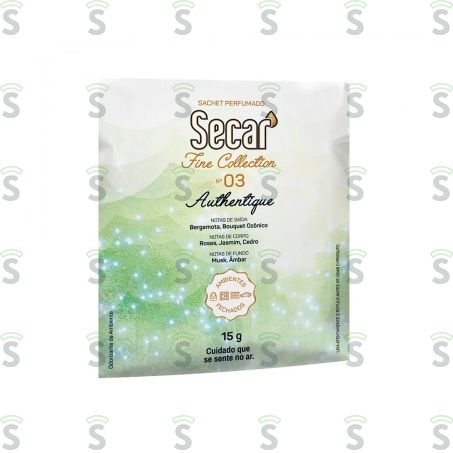  Aromatizante Secar Fine Collection Authent Sachê 15g