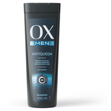 Shampoo OX 400ml - Men - Antiqueda