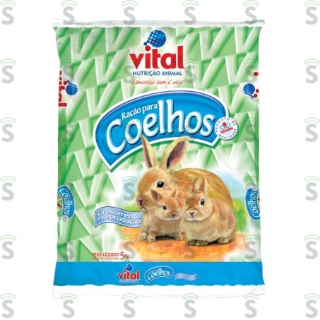  Vital-racao P/coelhos 5kg