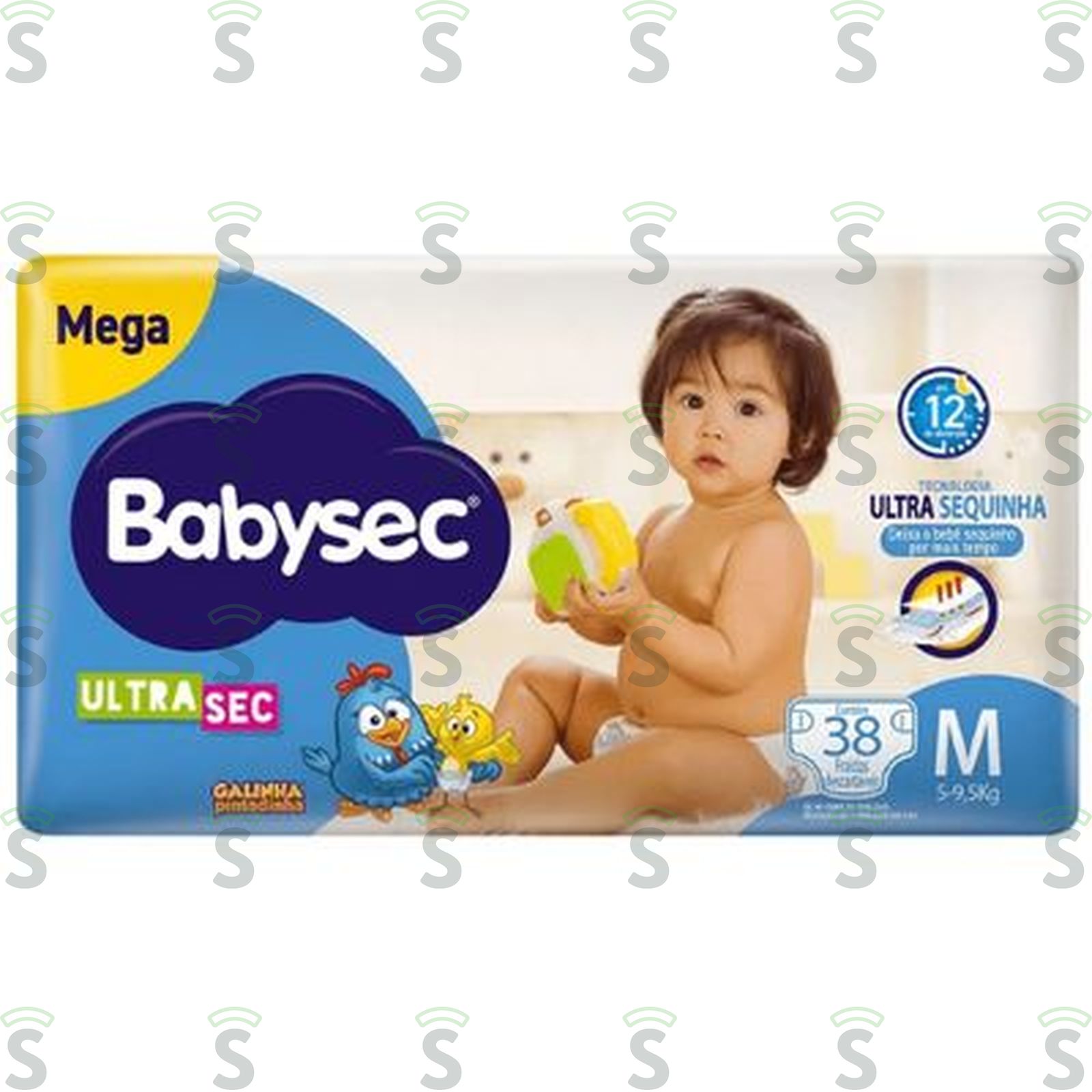 Fralda M Babysec Ultrasec Embalagem 44UN