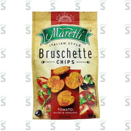  Bruschetta Bul Maretti Tomate Olives Orégano 85g
