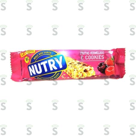  Nutry-barra Cereais 22g Frutas Vermelhas