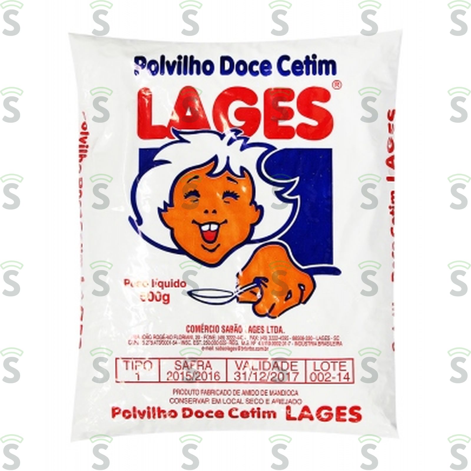 Lages-polvilho doce cetim 500g