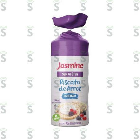  Bisc Arroz Jasmine Integ 90g S/gluten