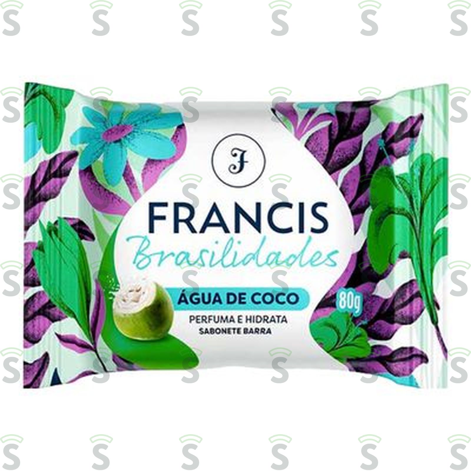 SAB FRANCIS BRASILIDADES 80G AGUA DE COCO