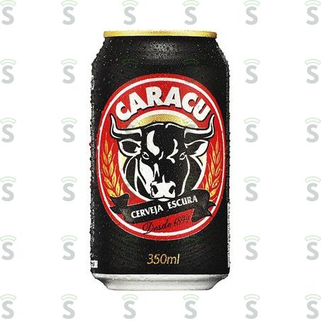  Cerveja Caracu Stout Lata 350ml