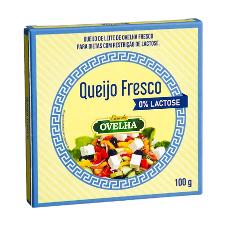 Queijo Fresco Zero Lactose Casa da Ovelha 100g