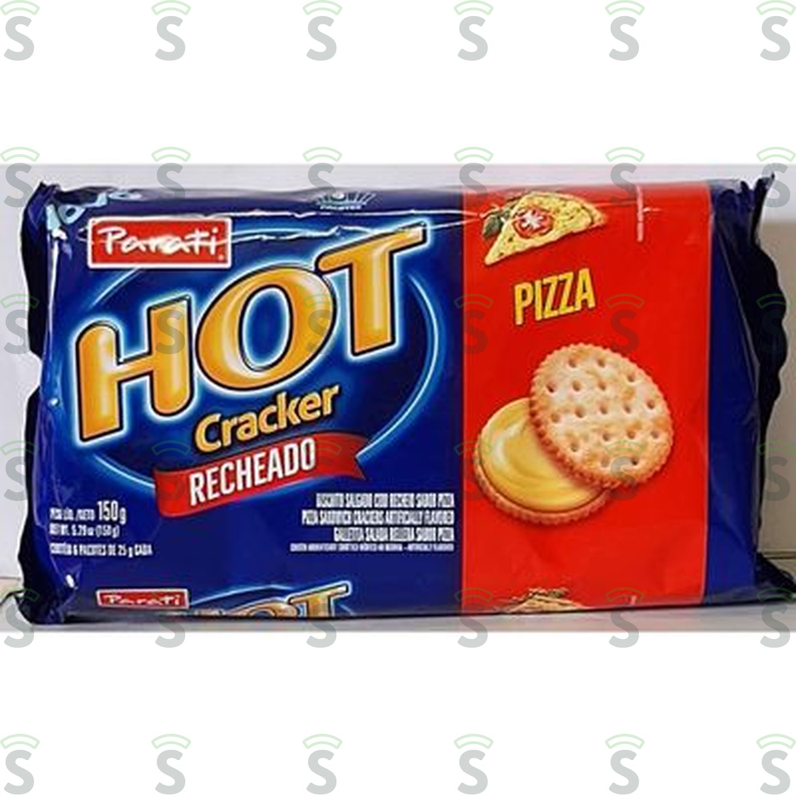 Biscoito Recheado Parati Hot Cracker Pizza 150G