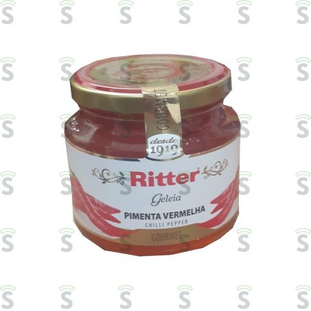  Geléia Ritter Gourmet Pimenta Vermelha Embalagem 310g