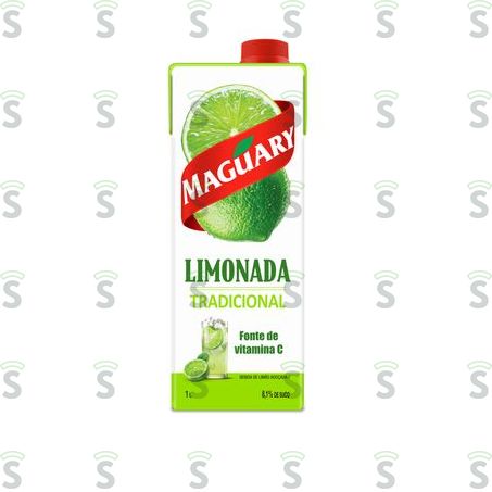  Bebida Adoçada Maguary Sabor Limão Caixa 1lt