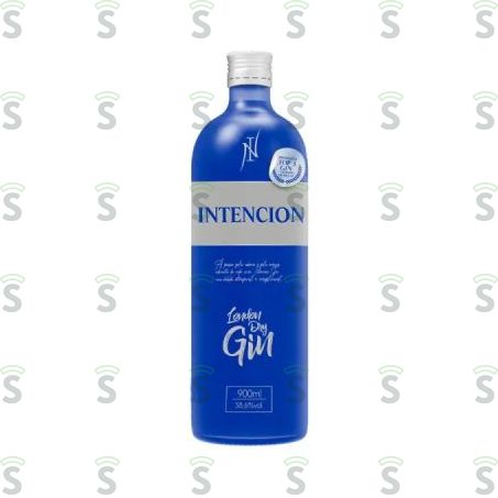  Gin London Dry Intencion Garrafa 900ml