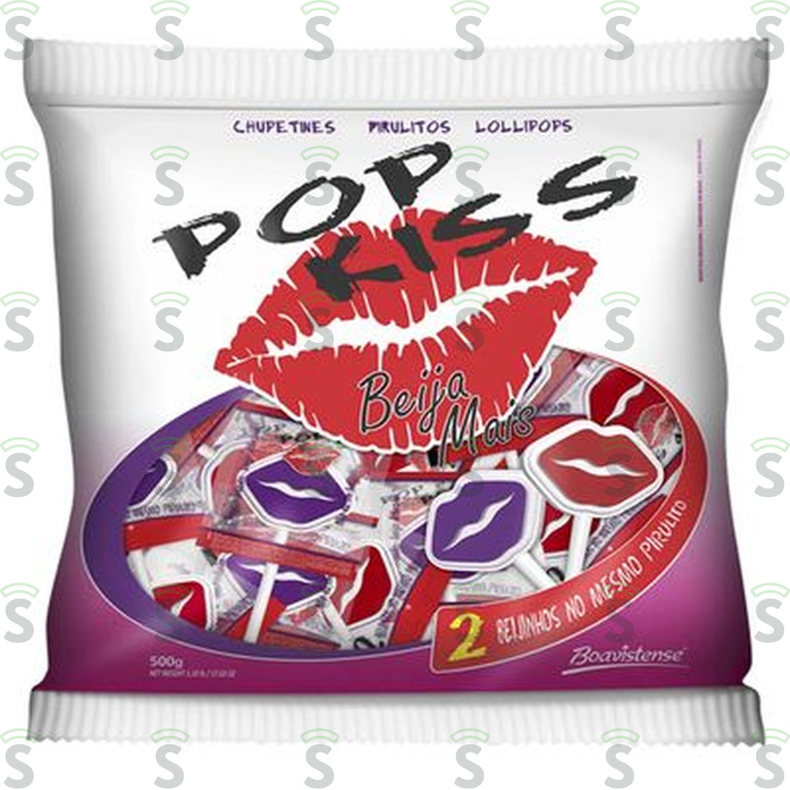 Pirulito Pop Kiss Beija Mais