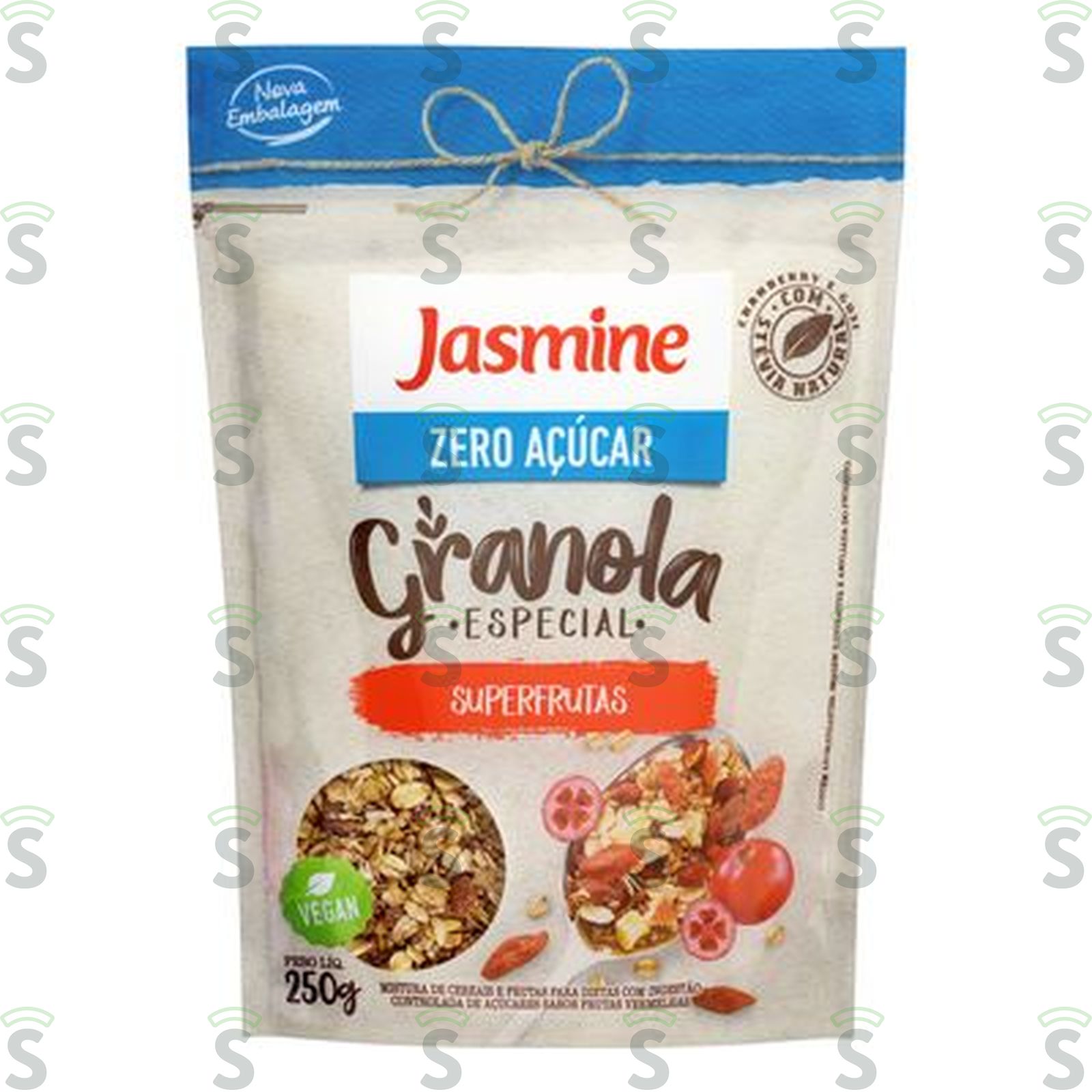 Jasmine-granola zero 250g cranberry gojiberry