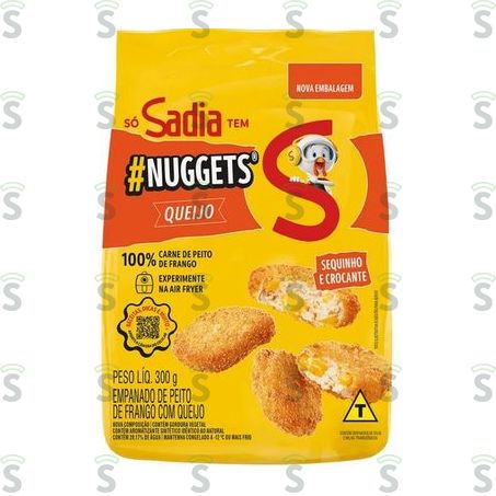  Sadia-nuggets Frango 300g Queijo