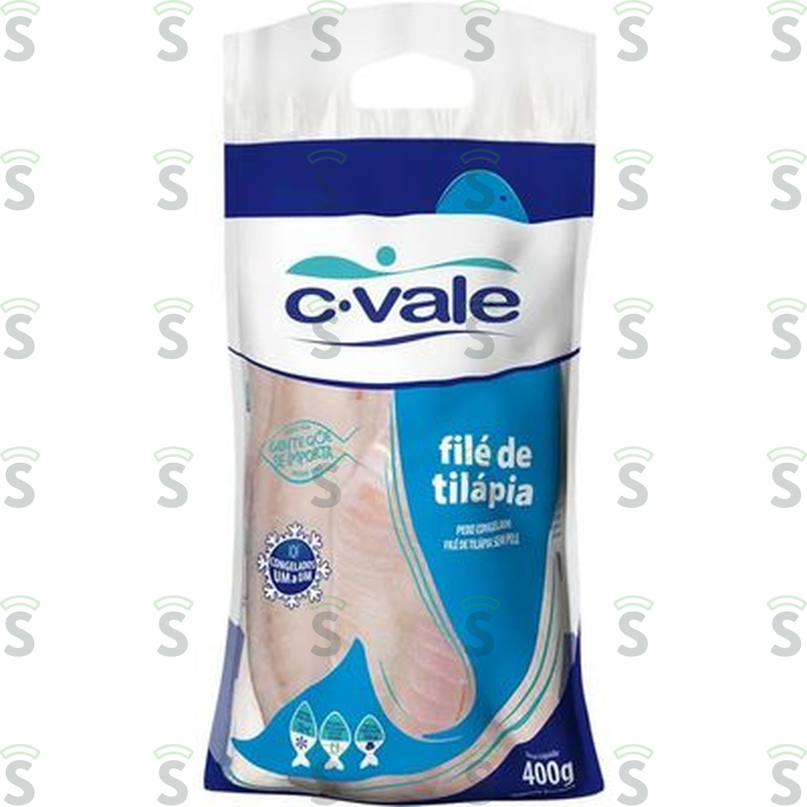 File de tilapia cvale cong iqf 400gr