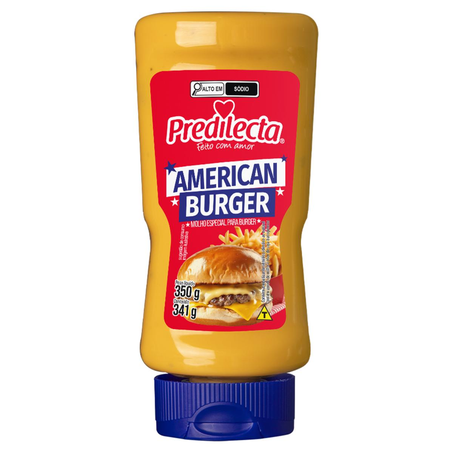 Molho Predilecta 350g - American Burguer