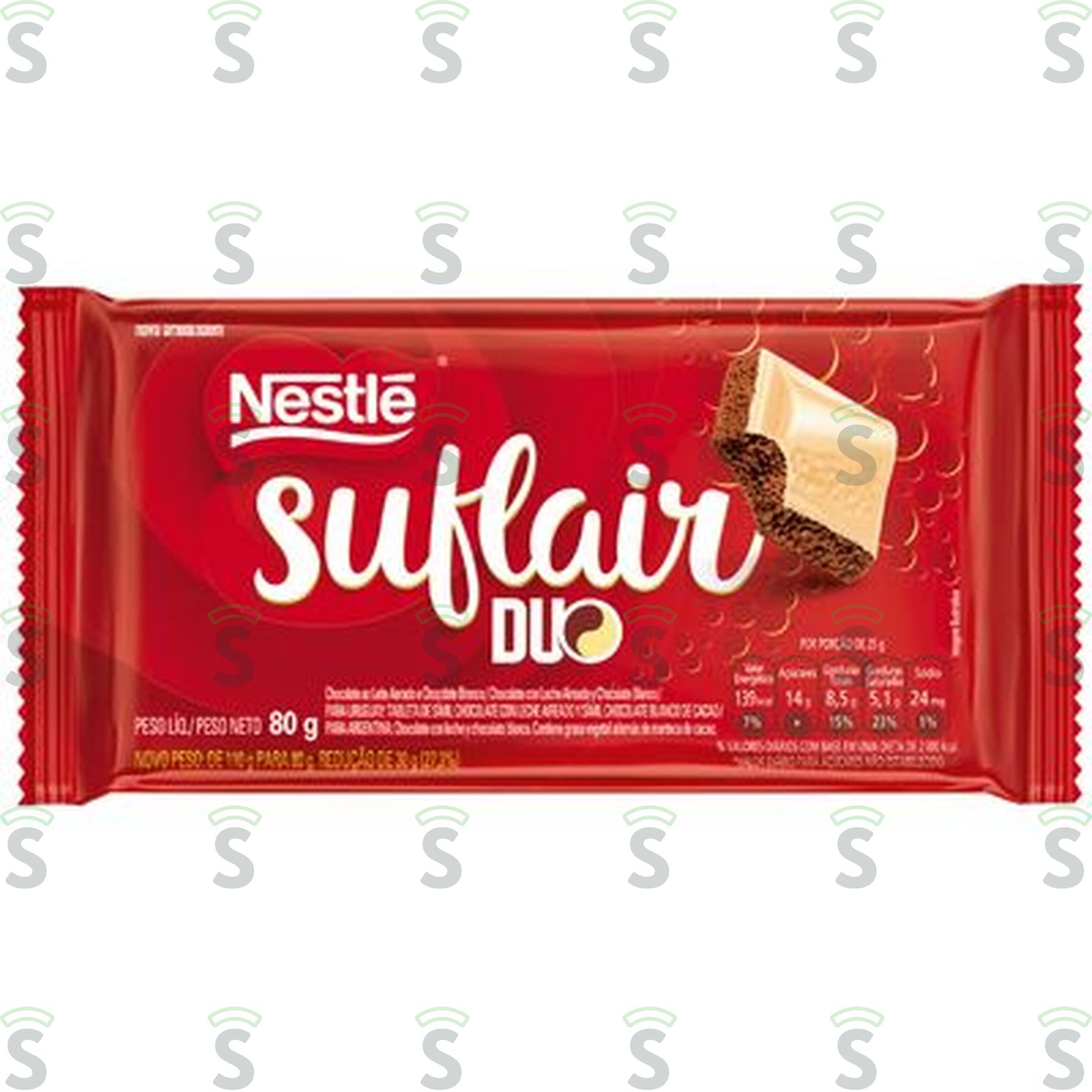 Nestle-chocolate 80g suflair duo