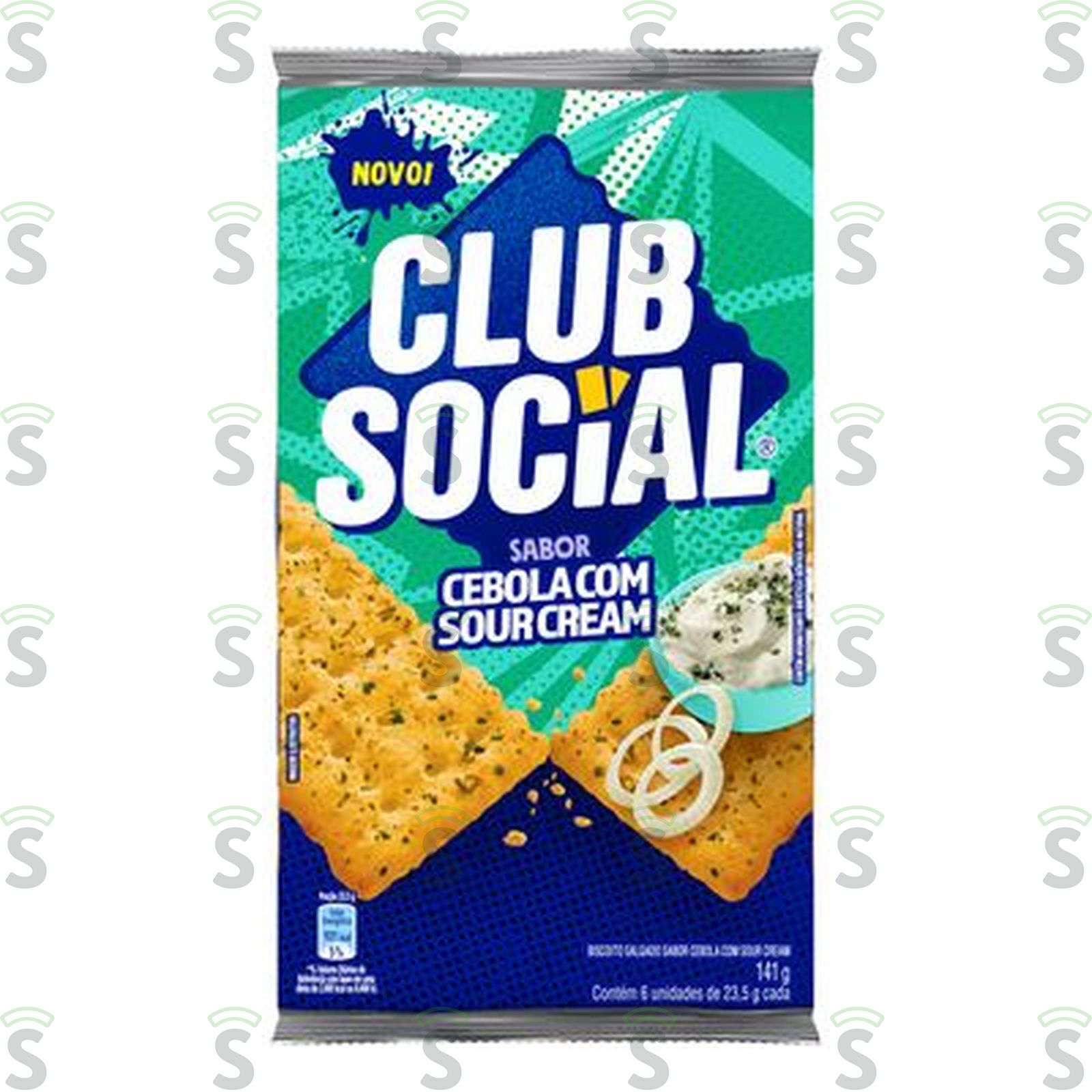 Club social-biscoito 144g cebola sour cr