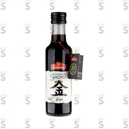  Molho Shoyu Sakura Kin Frasco 250ml