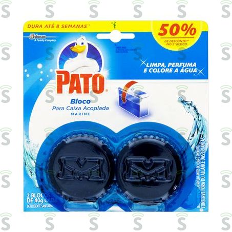  Pato-bloco Cx Aclopada Marine C/2 40g 50%2un