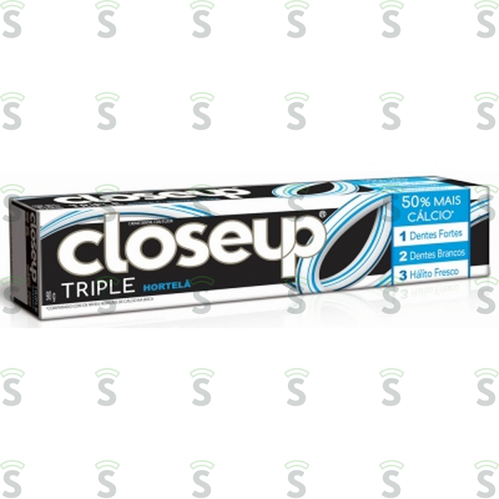 Creme Dental Close Up Triple Hortelã Embalagem 90G