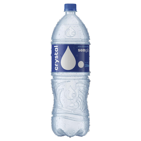 Água Mineral Crystal 1,5 Litro - Sem Gás - Pet