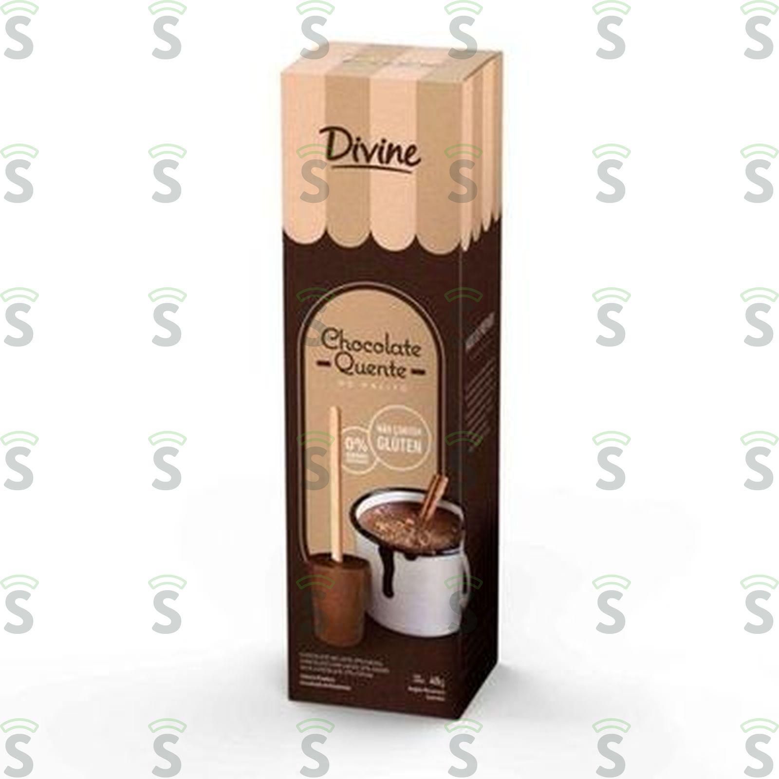 Divine-chocolate quente no palito 45g