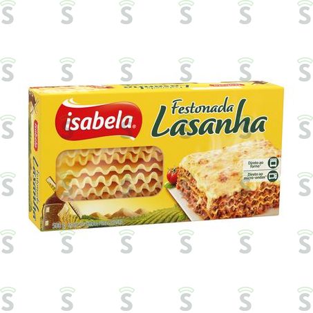  Massa Isabela Lasanha Festonada 500g