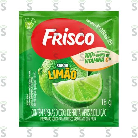  Refresco Po Frisco 18g Limao