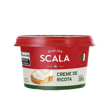 Creme ricota scala 200g pt trad
