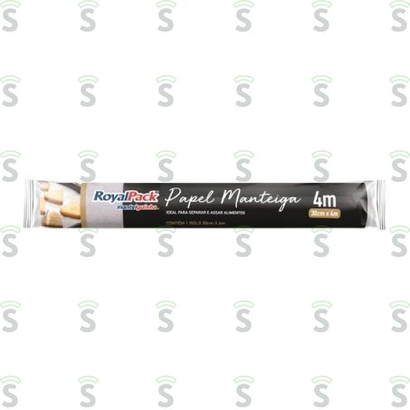  Royalpack-papel Manteiga 30cmx4m