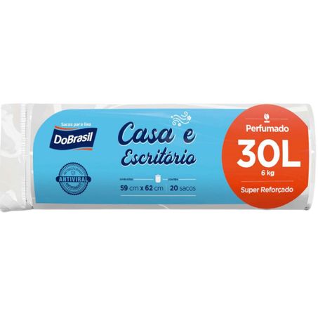 SACO CASAFORT ROLO PERF CASA/ESCRIT 30L