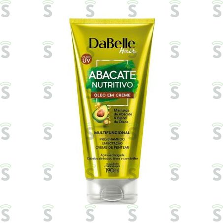  Oleo Em Creme Cap Dabelle 190ml Abacate