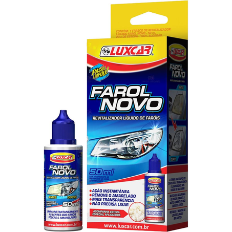 Revitalizador Líquido Luxcar 50ml - Farol Novo